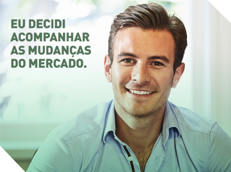 Eu decidi acompanhar as mudanças do mercado